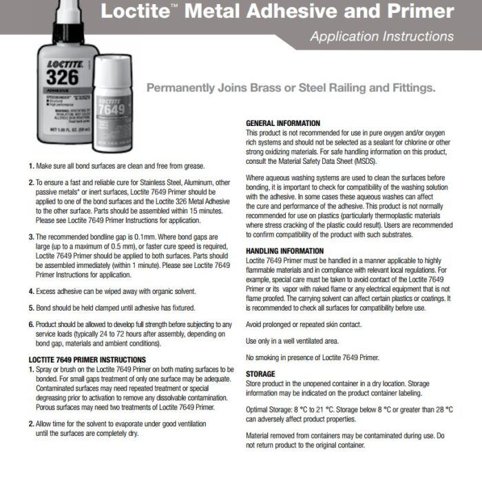 326 Loctite 326 Loctite